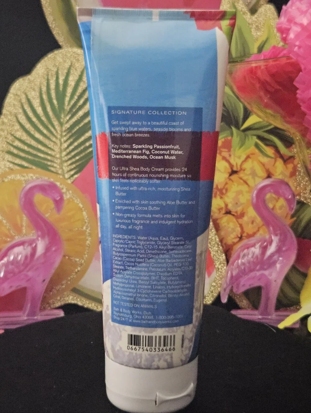 NWT Bath & Body Works Mediterranean Blue Waters 2-piece Set - Blue, White